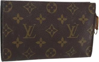 Louis Vuitton Pre-owned Wallets, female, Brown, Size: ONE SIZE Pre-owned Canvas Wallet