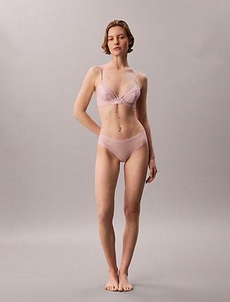 Calvin Klein Braguita Hipster Micro Stretch WiTH Lace