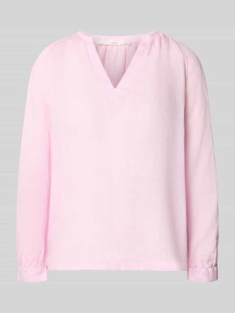 Lanius Lanius Regular Fit Tunikabluse aus Ramie in Rosa, Gr&ouml;&szlig;e 34