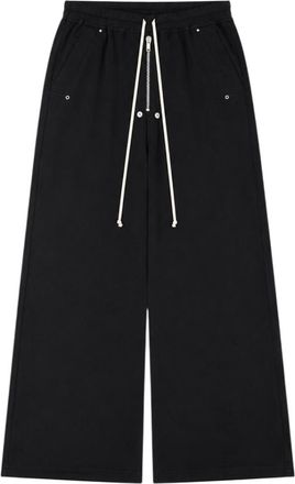 Rick Owens Black Loose Drawstring Pants