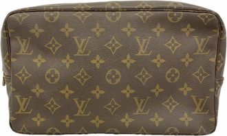 Louis Vuitton Brown Pouch (Pre-Owned)