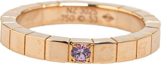Cartier 18K Rose Gold Sapphire Ring