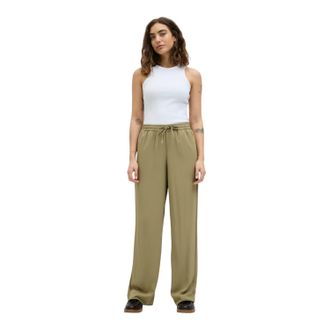 Jack & Jones Lia-broek met relaxte pasvorm voor dames (Alo&euml; Groen)