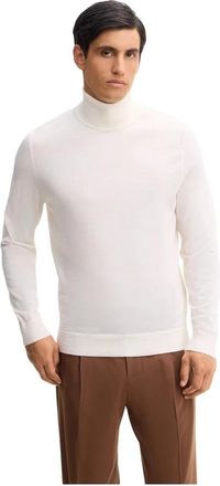 Strellson Roll Neck Trui - Heren - Coltruien - Wit - L - Wol - Truien & Vesten