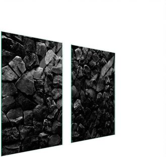 OEM Placa Protectora De Vidrio Para Estufa 75x52 Piedras