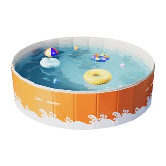 OEM Piscina No Inflable, Ba&ntilde;era Elevada, Estanque De Jard&iacute;n Port&aacute;til, Tanque De Agua Plegable, Dise&ntilde;o De F&aacute;cil Instalaci&oacute;n Para Actividades De Verano Para