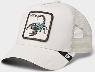Goorin Brothers Mens Scorpion embroidery trucker cap