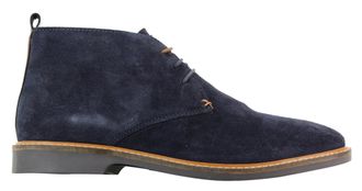 House of Cavani Mens Navy Suede Lace Up Chukka Boots - Size UK 10