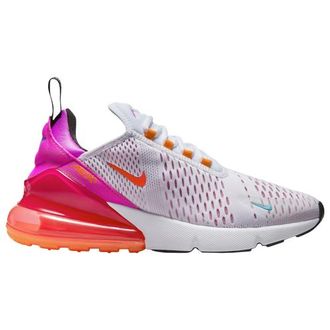 Nike Womens Air Max 270 - Running Shoes Bright Crimson/White Size 10.0