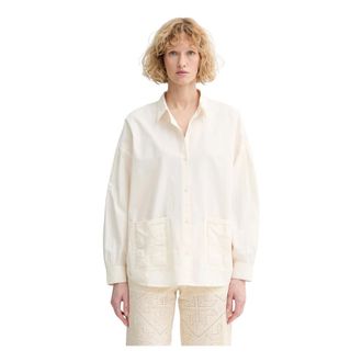 Sessun Mujer, Blusas y Camisas, Blanco, Talla: XS