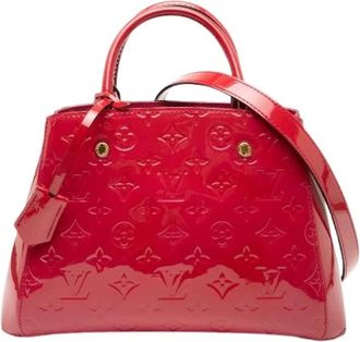 Louis Vuitton Pre-owned Handbags, female, Red, Size: ONE SIZE Pre-owned Vintage Handbag