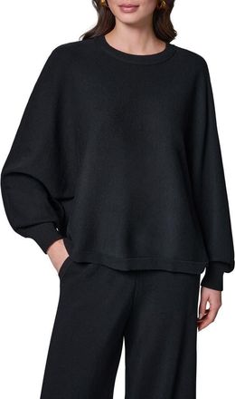 DKNY Dolman Sleeve Milano Knit Sweater in Black at Nordstrom, Size X-Small