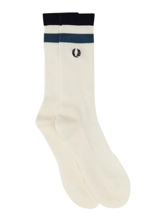 Fred Perry Sock With Logo Embroidery