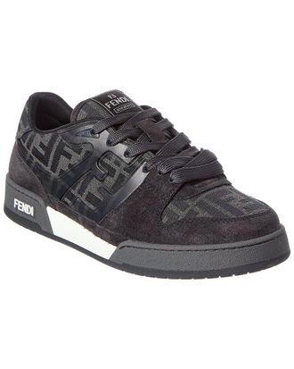 Fendi Fendi Match Ff & Suede Sneaker
