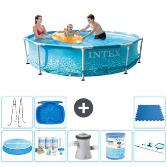 Intex Piscina Con Estructura Redonda - 305x76 Cm - 7-piezas S31338