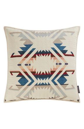 Pendleton White Sands Euro Pillow in Sand Shell at Nordstrom