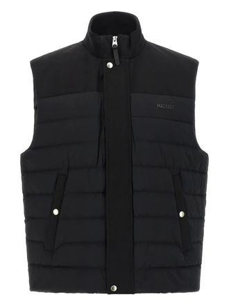 Mackage Brody padded quilted vest - men - Nylon/Elastane - 40 - Black