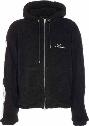 Amiri Bones Fleece Zip Hoodie