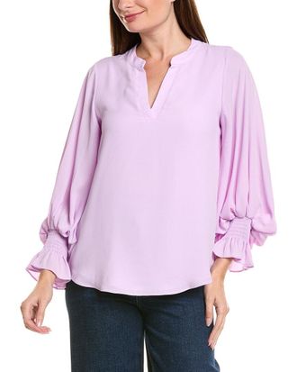 Vince Camuto Elegant Style Long Sleeve Blouse