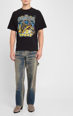 DOMREBEL Mens VTG 3PEAT T-Shirt