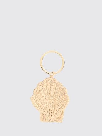 Maneb&igrave; Portachiavi Shell in rafia crochet a forma di conchiglia