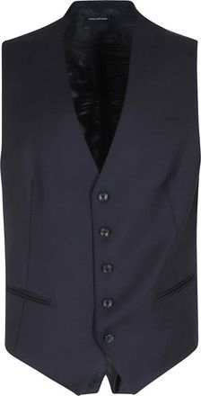 Tagliatore Klassiek Gilet - Heren - Gillet - Blauw - L - Kostuums