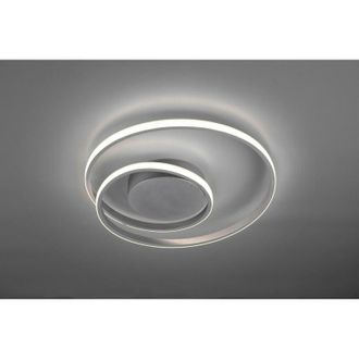 Reality Reality Leuchten - Zibal Aluminio Plaf&oacute;n Espiral Led 22w Regulable &Oslash;39 Cm Trio Lighting