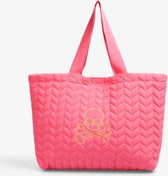 Scalpers Quilted Shopper Bag Girls in Pink at Nordstrom