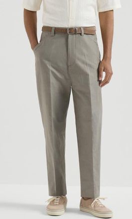 Brunello Cucinelli Panama trousers in Khaki at Nordstrom, Size 58 It