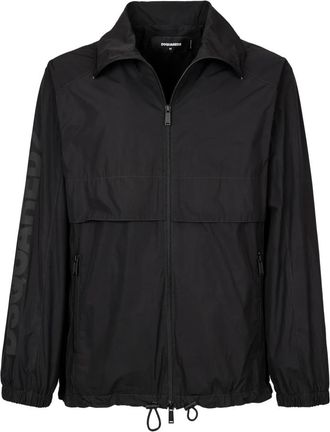 Dsquared2 Light Jacket - Heren - Zomerjassen - Zwart - M - Polyester - Jassen