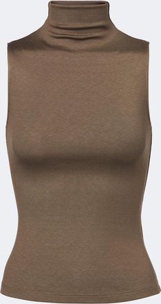 Ralph Lauren Collection Silk-blend turtleneck top