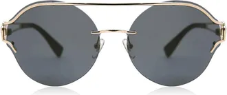 Versace VE2184 125287 Womens Sunglasses Gold Size 61