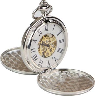 TruClothing Klassiek mechanisch zakhorloge Peaky Blinders Vintage skelet automatisch