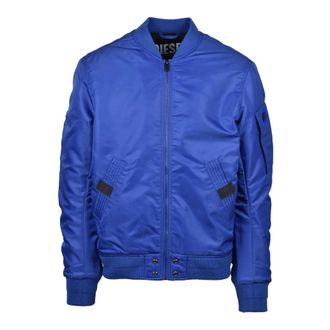 Diesel Bomberjack met ritssluiting - Heren - Bomber jackets - Blauw - XL - Jassen