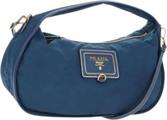 Prada Borsa a Spalla Vintage Pre-owned - - Pre-owned - Donna - Blu - ONE SIZE