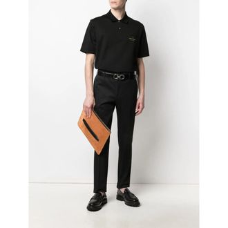 Ferragamo Slim-Fit Tailored Trousers - Black