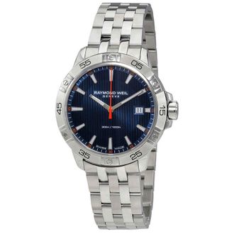 Raymond Weil Tango Blue Dial Mens Watch 8160-ST2-50001