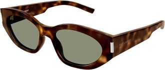 Saint Laurent Dames, Accessoires, Bruin, Maat: 55 MM