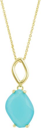 Savvy Cie Jewels 14K Plated Drop Necklace