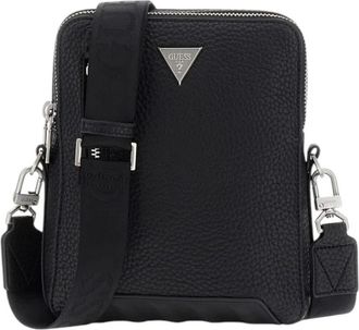 Guess Torino Mini Crossbody - Heren - Schoudertassen - Zwart - ONE Size - Tassen