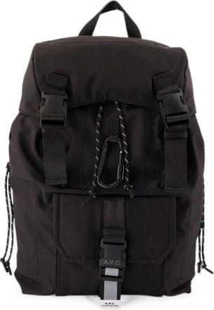 A.P.C. Trek 2.0 Rugzak - unisex - Rugzakken - Zwart - ONE Size - Tassen