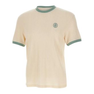 Dr&ocirc;le de Monsieur Round-neck Knitwear, male, White, Size: M D Miroir T-shirt