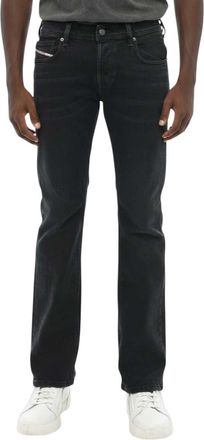 Diesel Black Slim Low Rise Jeans