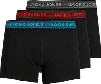 Jack & Jones Boxer 7 Pezzi – Essential Trunks In Cotone Ed Elastan, Fascia Elastica Con Logo, Vestibilità Slim, Confezione Multipla Per Il Comfort Quotidiano