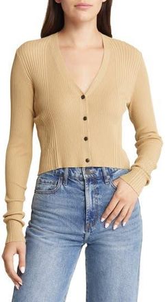Rag & Bone Carrie Button Cardigan in Khaki at Nordstrom Rack, Size Xx-Small