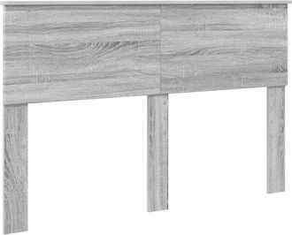 vidaXL Cabecero Gris Sonoma 140 Cm Madera Contrachapada Vidaxl