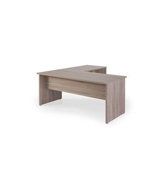 OEM Mesa Para Oficina O Estudio Esquinero Acabado Olmo Claro 73 Cm(alto)160/180 Cm(ancho)80/60 Cm(fondo)