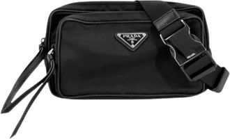 Prada Borsa a tracolla in nylon Pre-owned - - Pre-owned - Donna - Nero - ONE SIZE