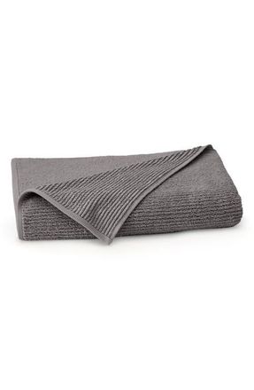 Boll & Branch Turkish Rib Bath Towel in Stone at Nordstrom