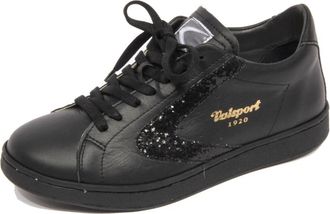 Valsport Glitter Leren Schoenen Toernooi Model - Dames - Sneakers - Zwart - 37 EU - Schoenen